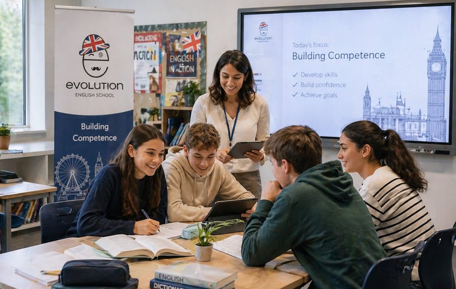 Lezione di inglese per la scuola secondaria di primo grado
